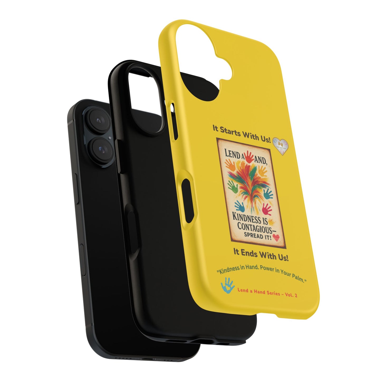 Lend a Hand, Lift a Heart - Phone Case iPhone Vol. 2 | "Kindness in Hand. Power in Your Palm."