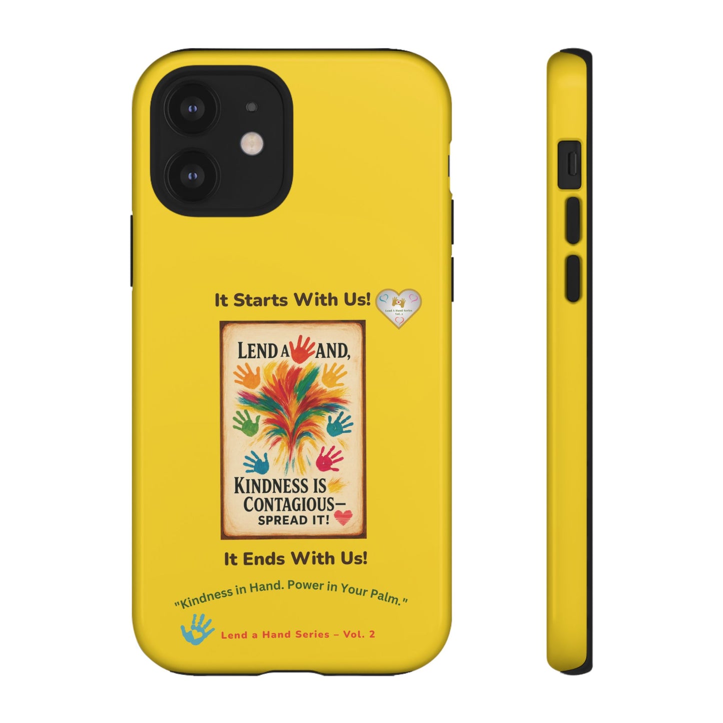 Lend a Hand, Lift a Heart - Phone Case iPhone Vol. 2 | "Kindness in Hand. Power in Your Palm."