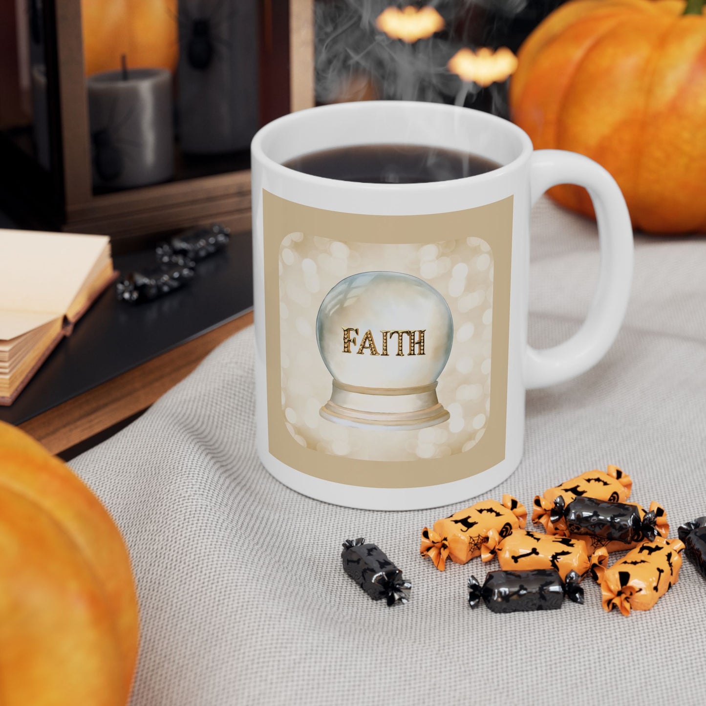 Faith - Inspirational Ceramic Mug - 11oz & 15oz - Perfect Gift for Motivation & Daily Affirmations