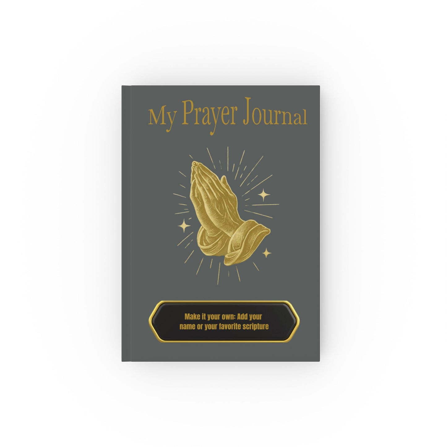 My Prayer Journal (dark grey) | Inspirational Journal