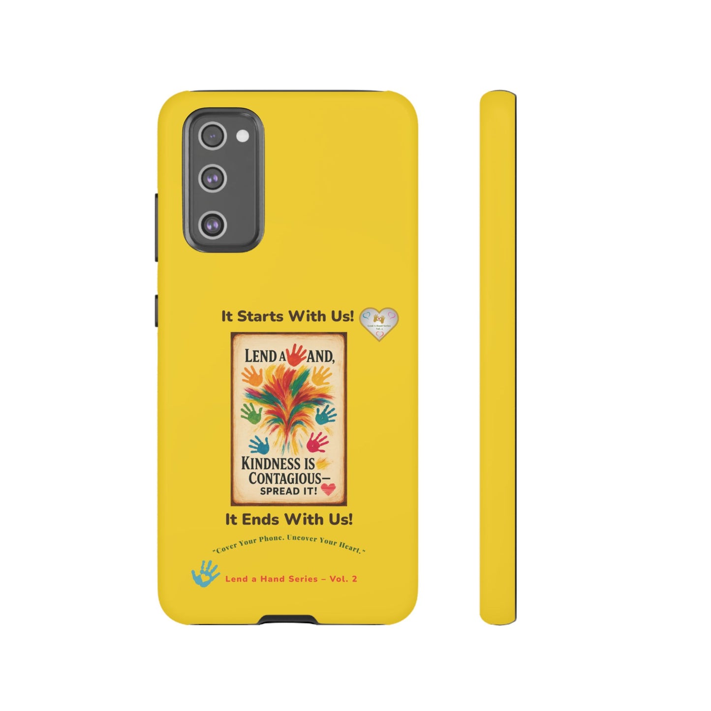 Lend a Hand, Lift a Heart – Phone Case Samsung Vol. 2 | "Cover Your Phone. Uncover Your Heart."