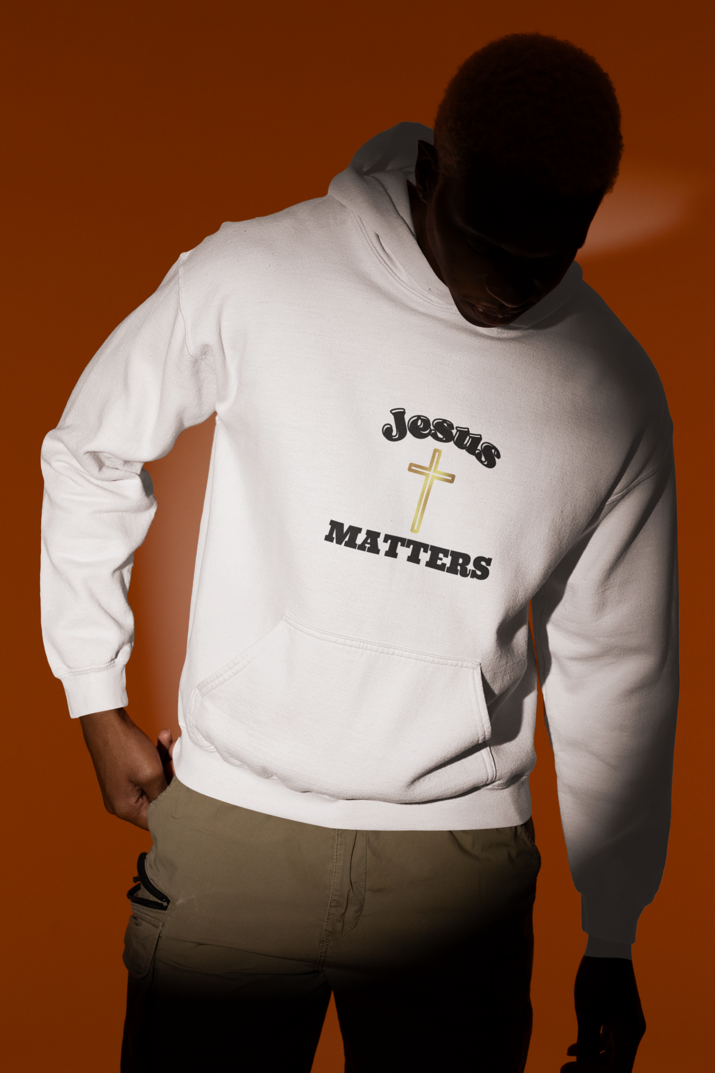 Jesus Matters (cross) Unisex Jesus Matters Heavy Blend™ Hooded Sweatshirt