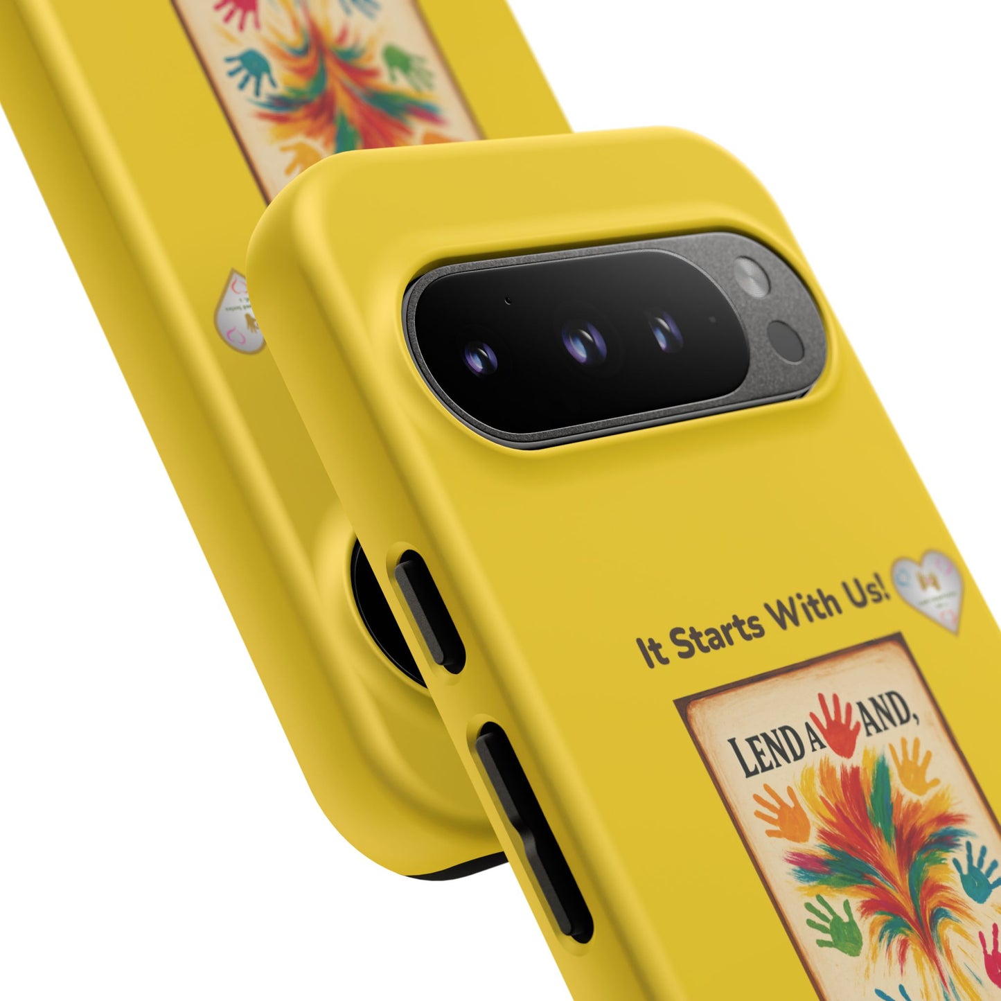 Lend a Hand, Lift a Heart - Phone Case Google Pixel Vol. 2 | "Tech Meets Tenderness."