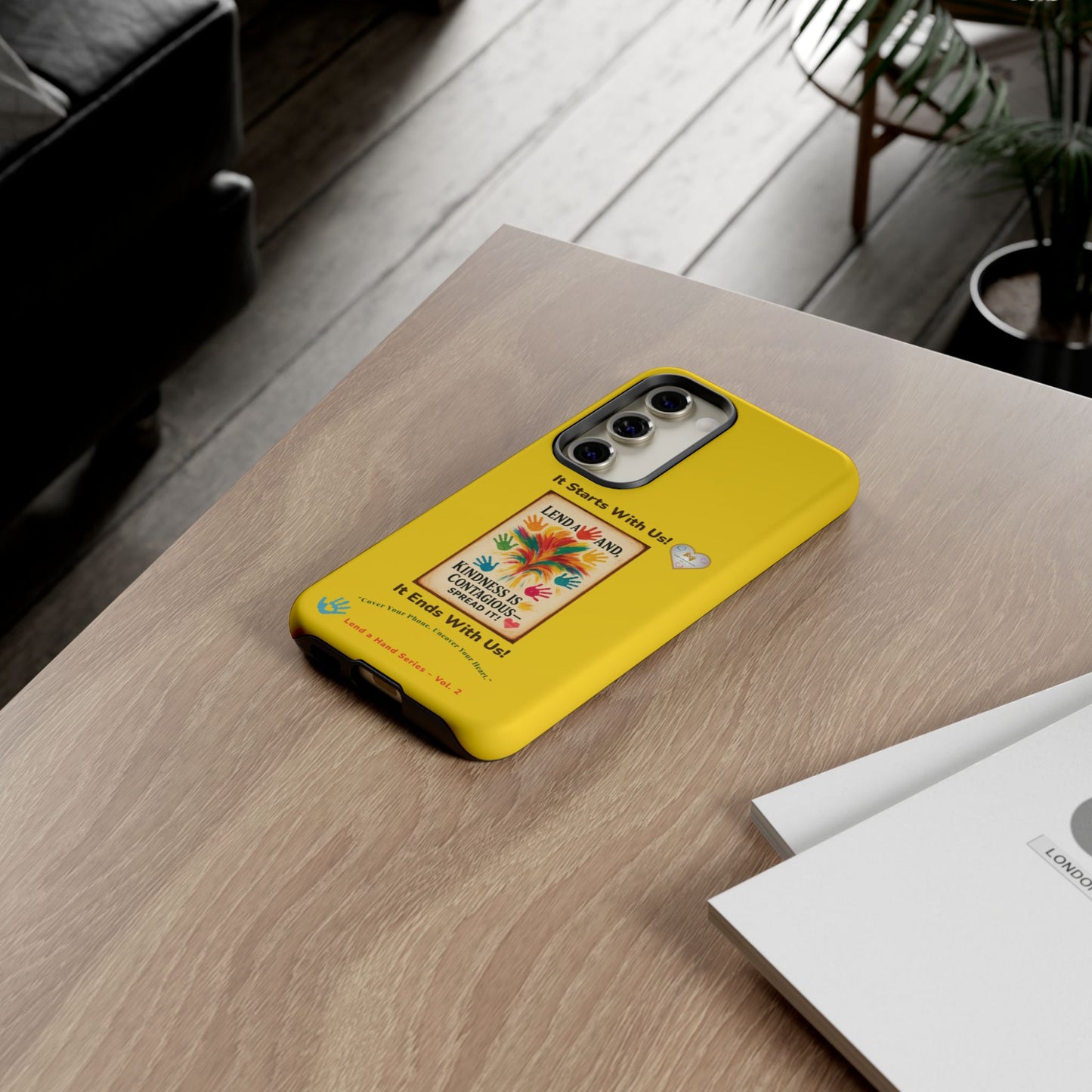 Lend a Hand, Lift a Heart – Phone Case Samsung Vol. 2 | "Cover Your Phone. Uncover Your Heart."