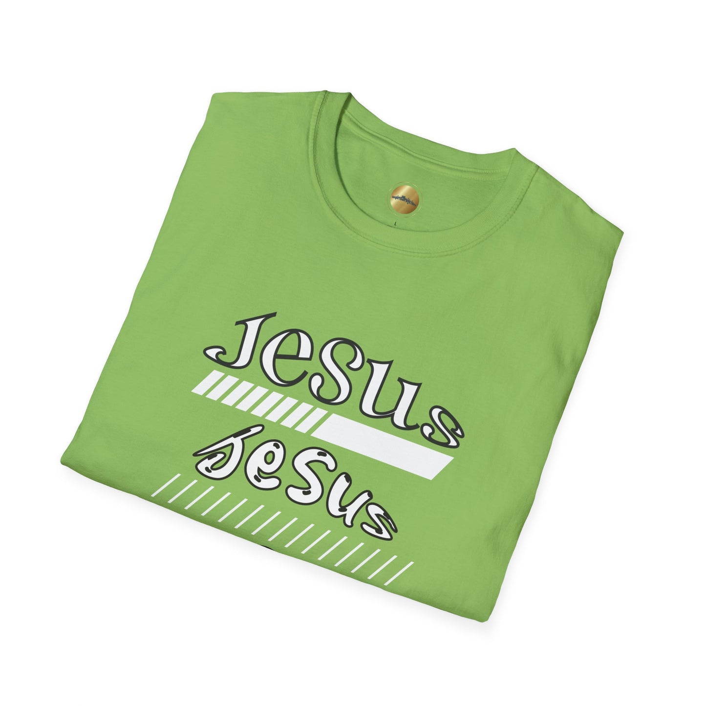Jesus, Jesus, Jesus - 100% Cotton, Lightweight Fabric, Classic Fit, Crew Neckline
