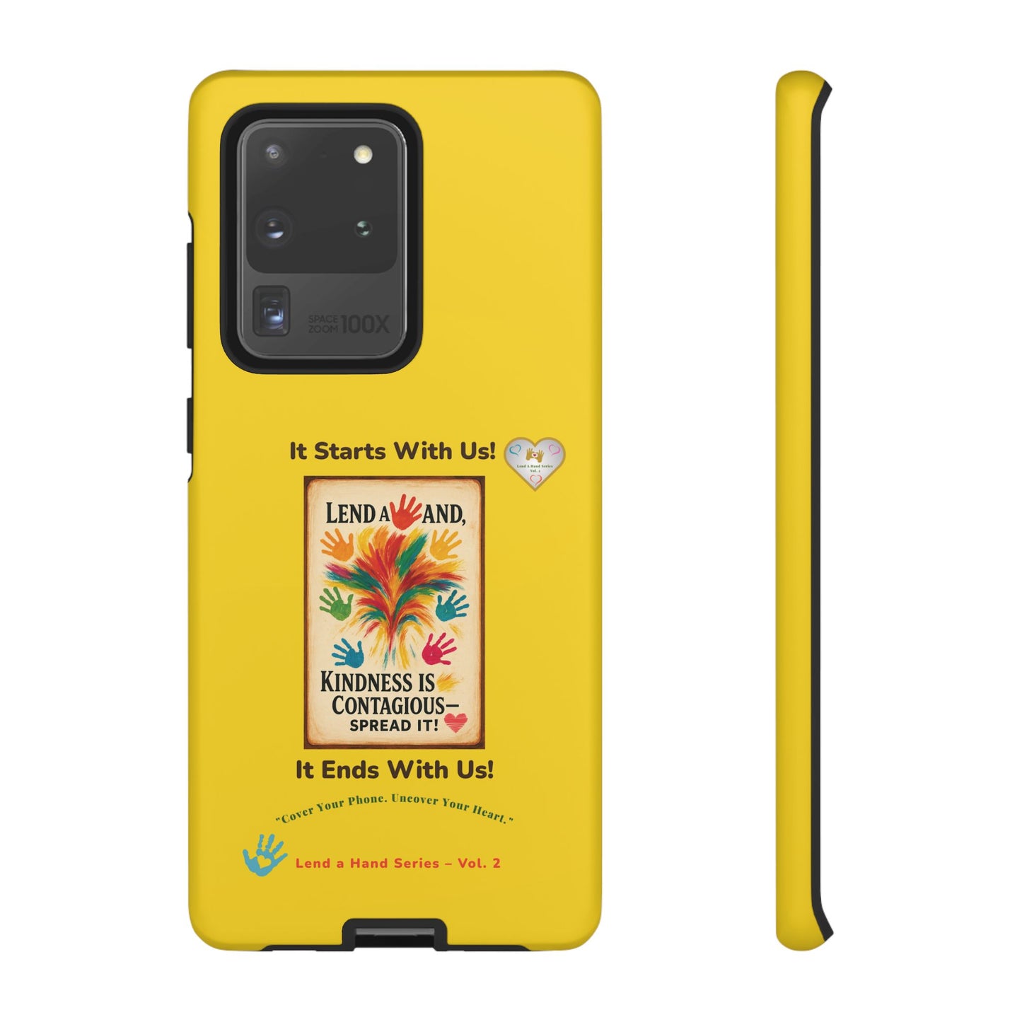 Lend a Hand, Lift a Heart – Phone Case Samsung Vol. 2 | "Cover Your Phone. Uncover Your Heart."