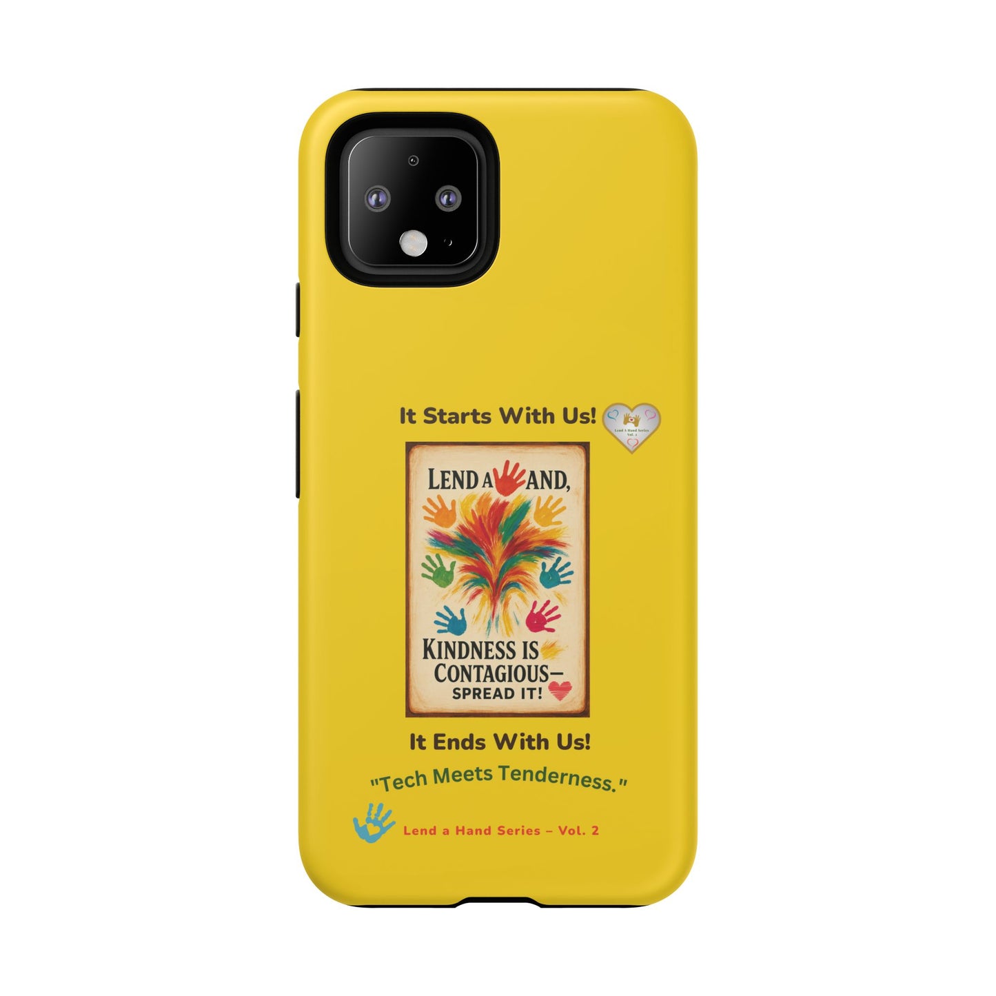 Lend a Hand, Lift a Heart - Phone Case Google Pixel Vol. 2 | "Tech Meets Tenderness."