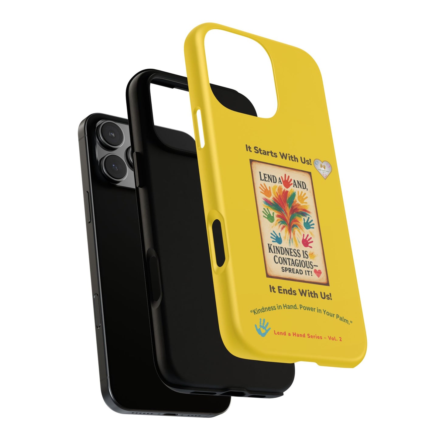 Lend a Hand, Lift a Heart - Phone Case iPhone Vol. 2 | "Kindness in Hand. Power in Your Palm."