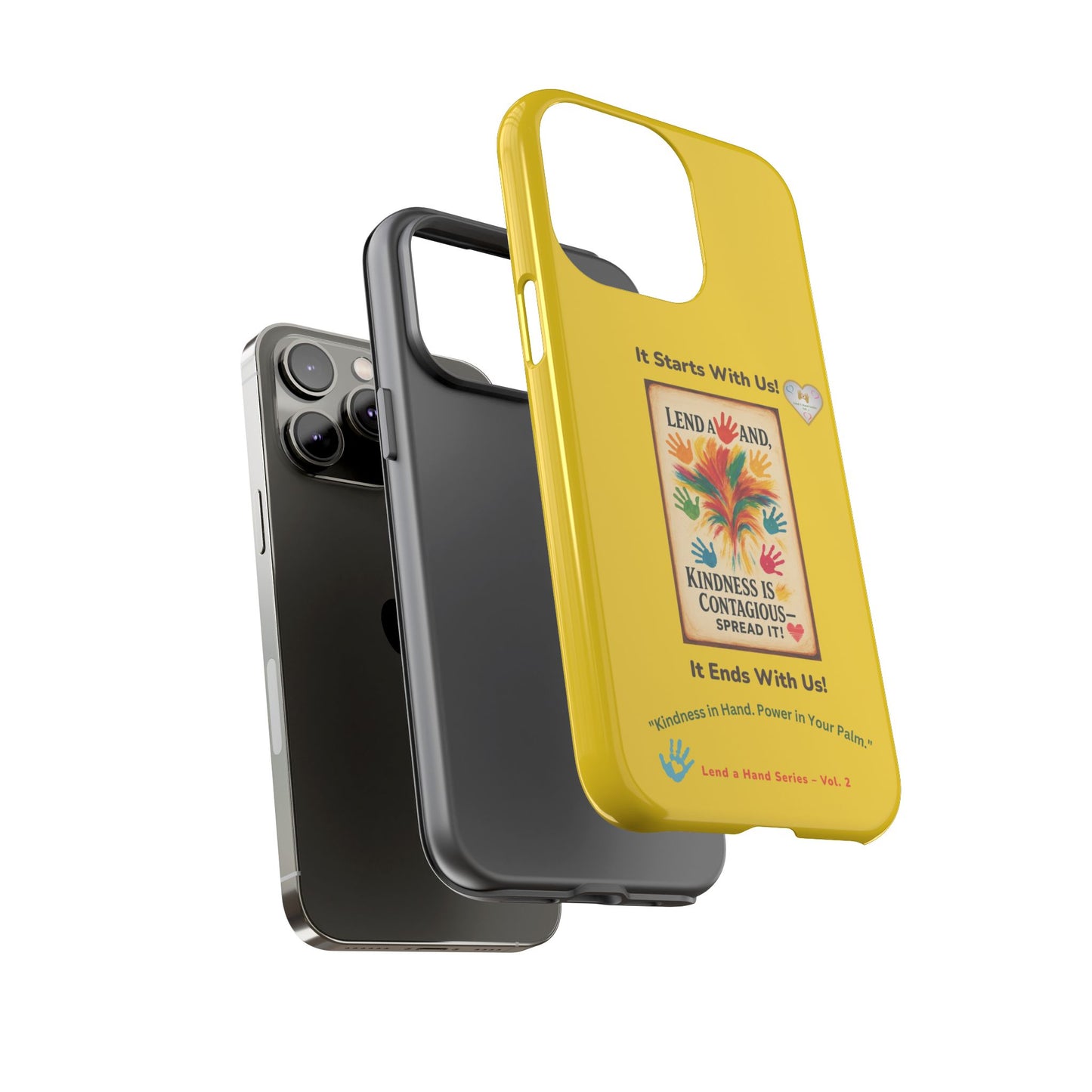 Lend a Hand, Lift a Heart - Phone Case iPhone Vol. 2 | "Kindness in Hand. Power in Your Palm."