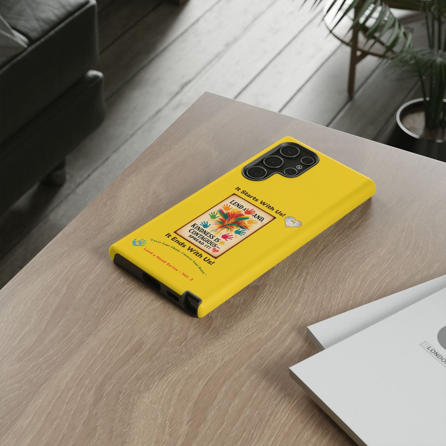 Lend a Hand, Lift a Heart – Phone Case Samsung Vol. 2 | "Cover Your Phone. Uncover Your Heart."