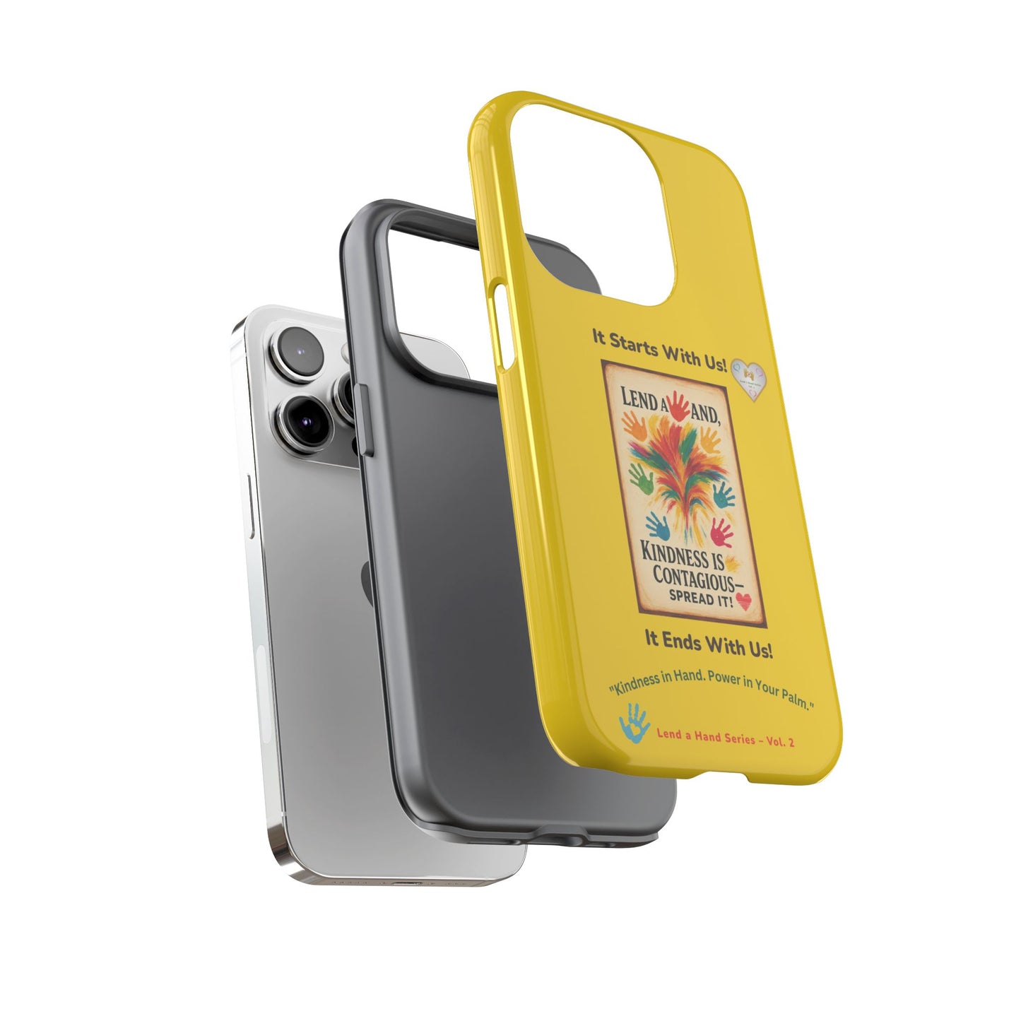 Lend a Hand, Lift a Heart - Phone Case iPhone Vol. 2 | "Kindness in Hand. Power in Your Palm."