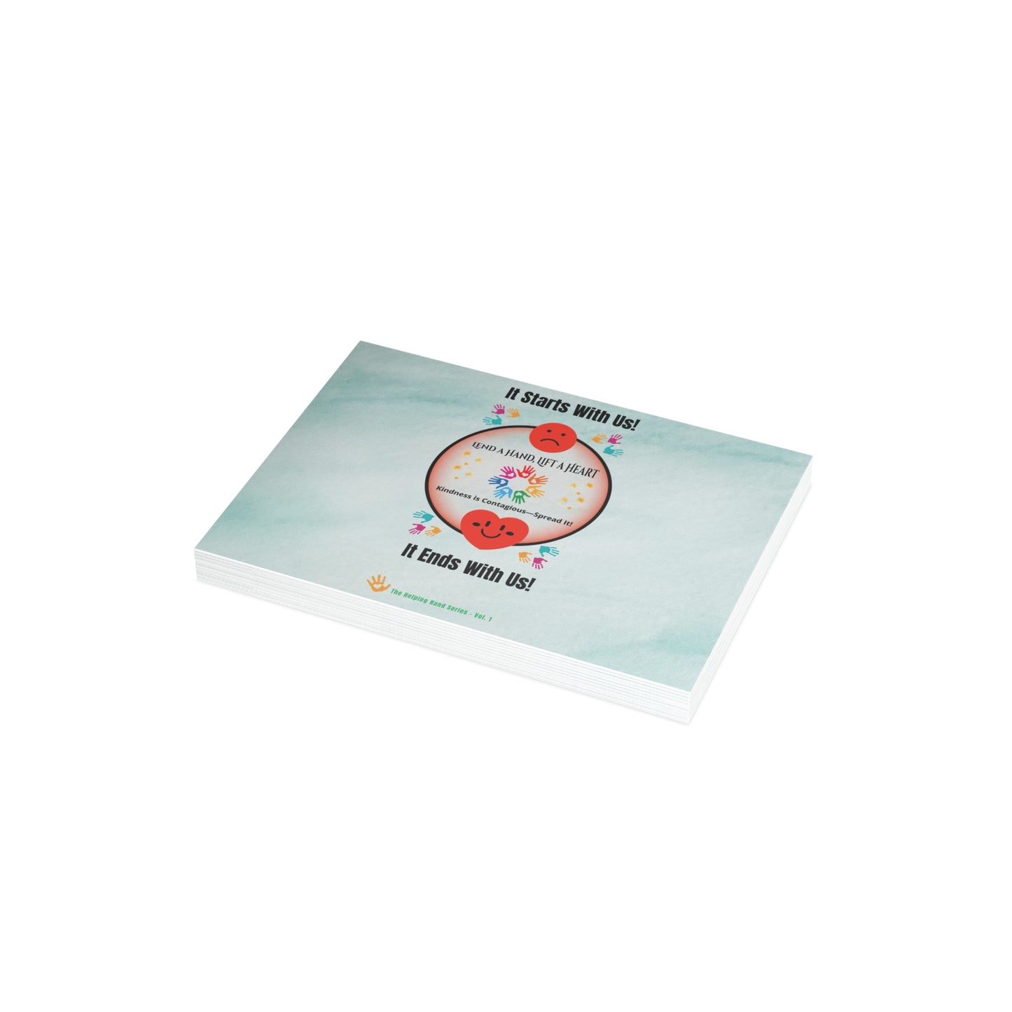 Lend a Hand, Lift a Heart Vol. 1 | Postcards - Horizontal