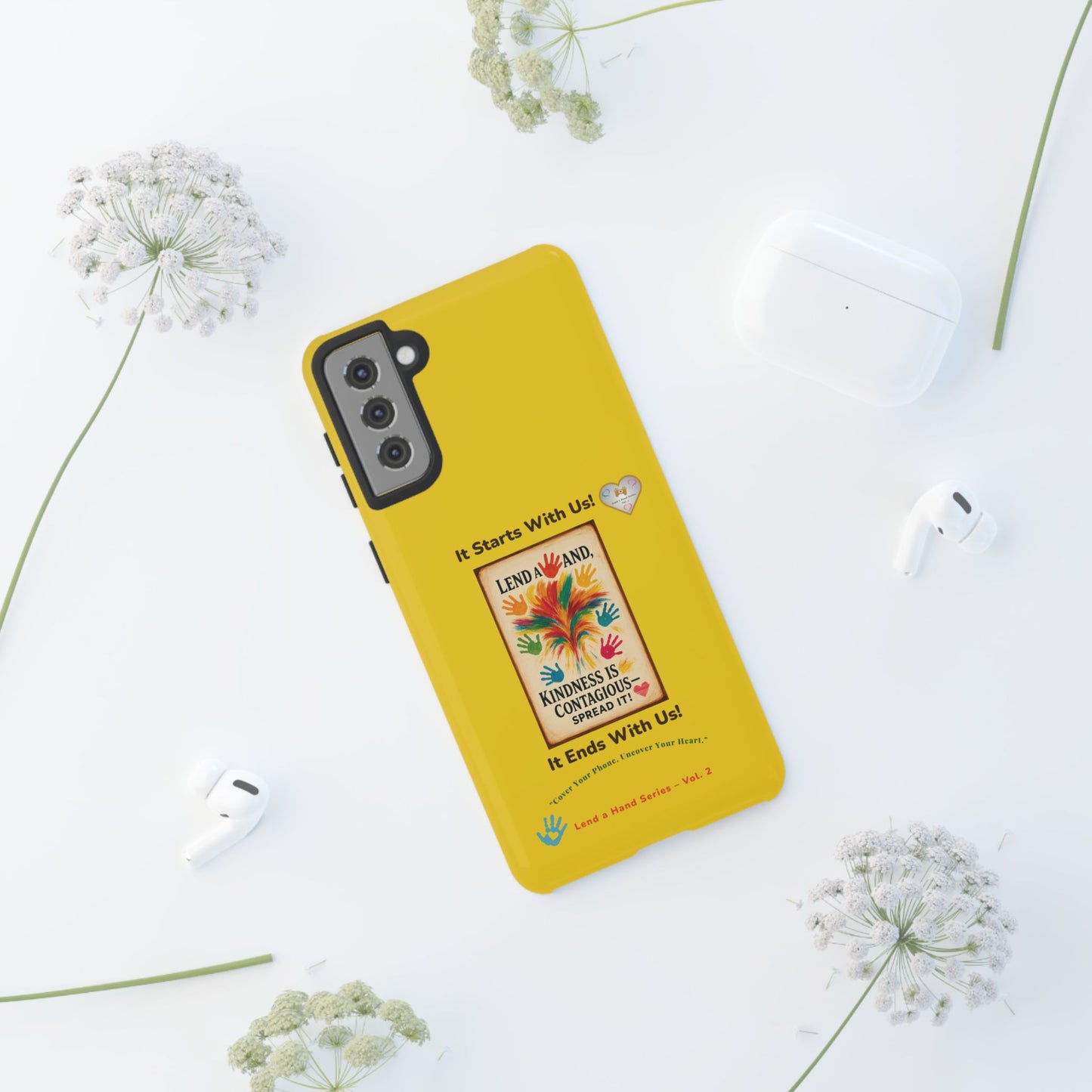 Lend a Hand, Lift a Heart – Phone Case Samsung Vol. 2 | "Cover Your Phone. Uncover Your Heart."