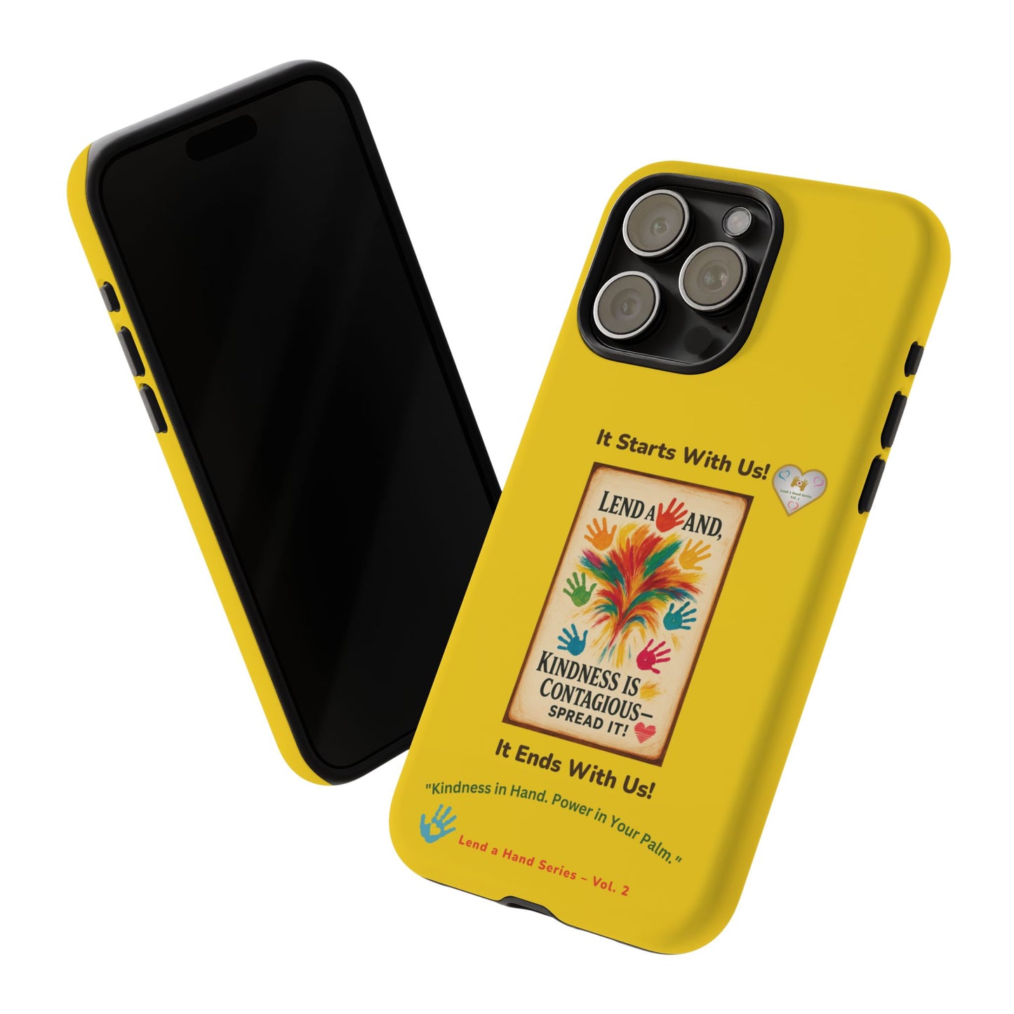 Lend a Hand, Lift a Heart - Phone Case iPhone Vol. 2 | "Kindness in Hand. Power in Your Palm."