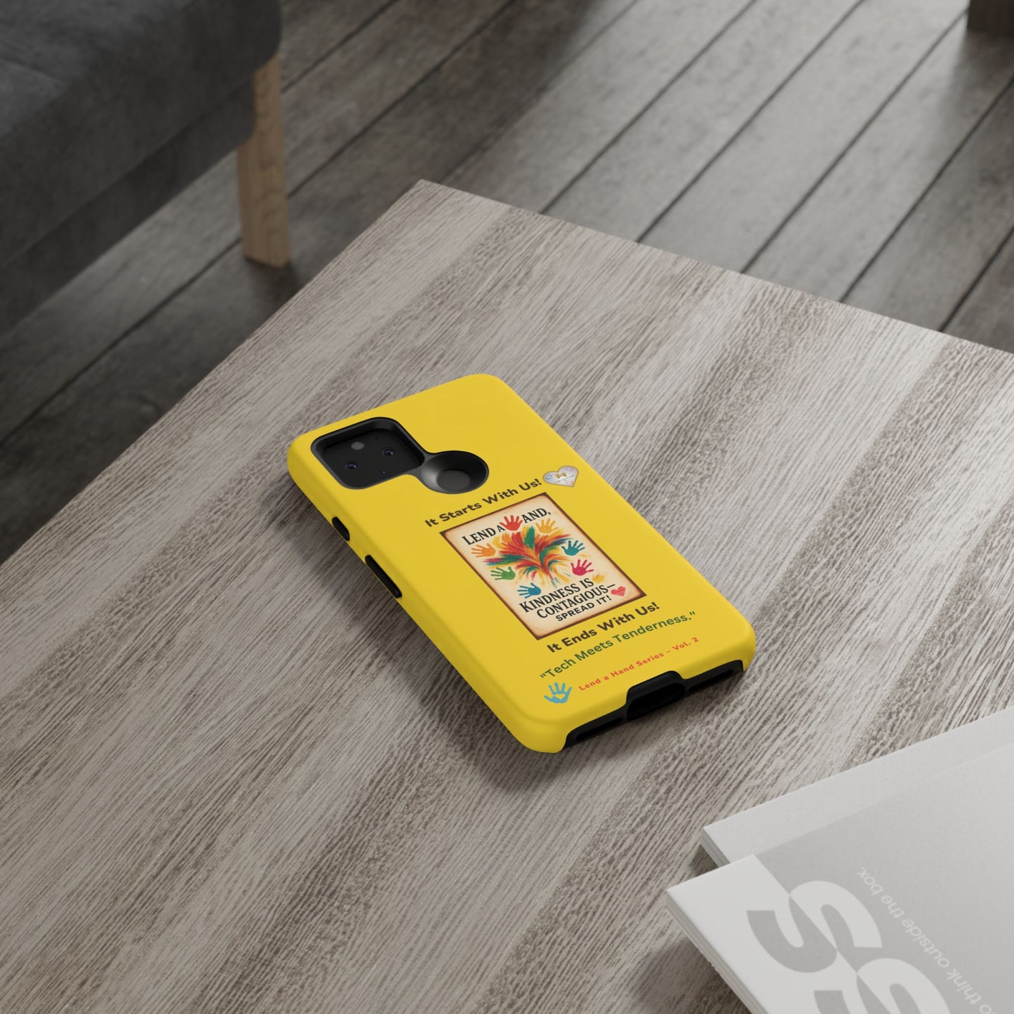 Lend a Hand, Lift a Heart - Phone Case Google Pixel Vol. 2 | "Tech Meets Tenderness."