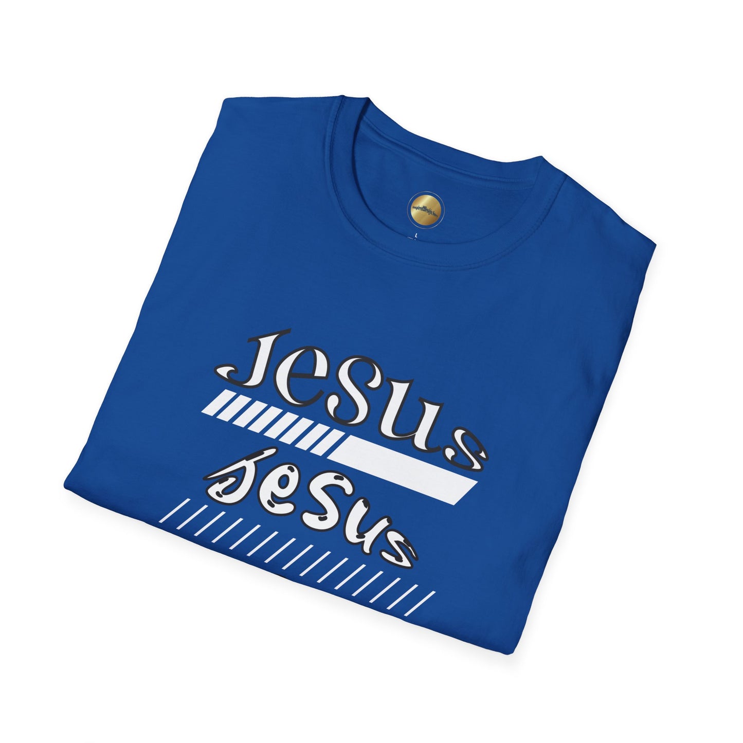 Jesus, Jesus, Jesus - 100% Cotton, Lightweight Fabric, Classic Fit, Crew Neckline