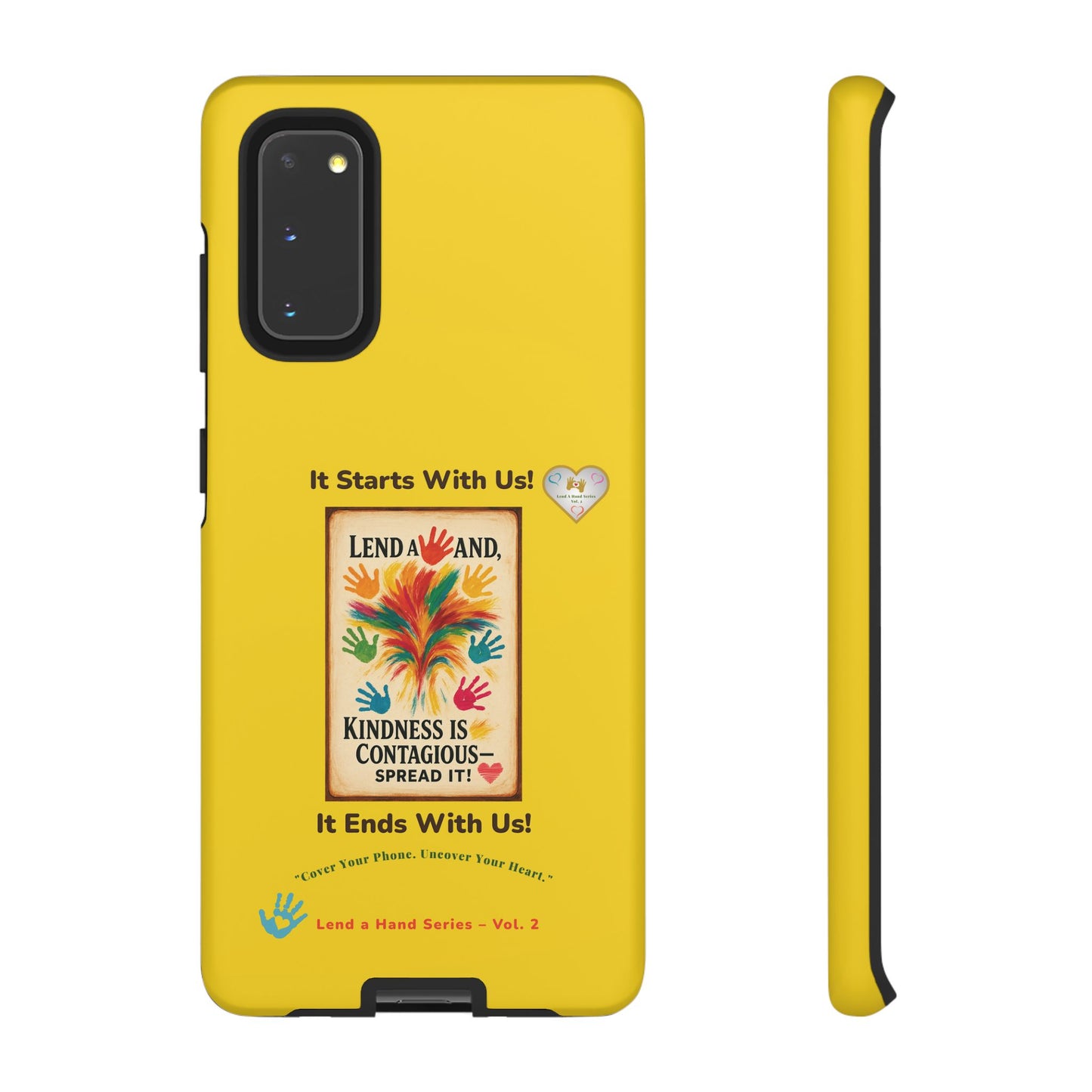 Lend a Hand, Lift a Heart – Phone Case Samsung Vol. 2 | "Cover Your Phone. Uncover Your Heart."
