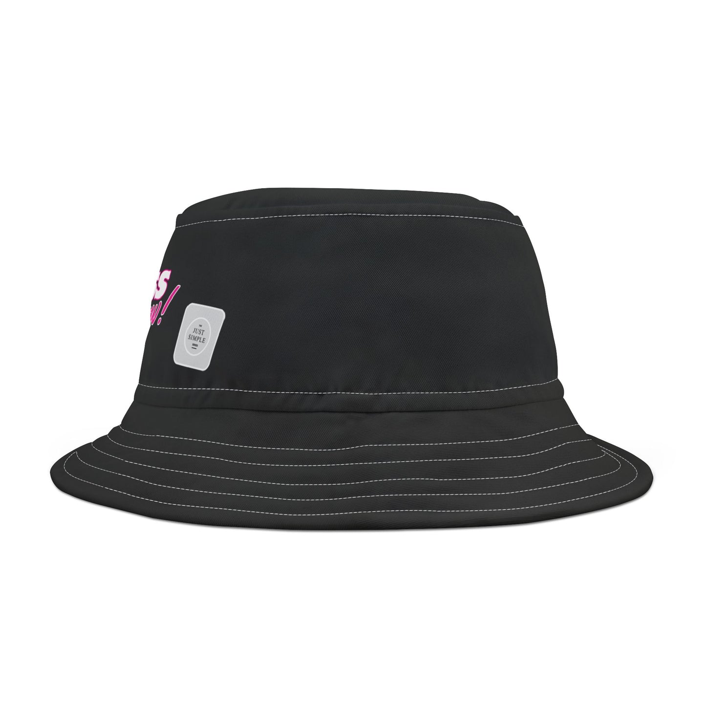 Fearless, Let It Flow | Unisex Bucket Hat (black) | The Just Simple Series