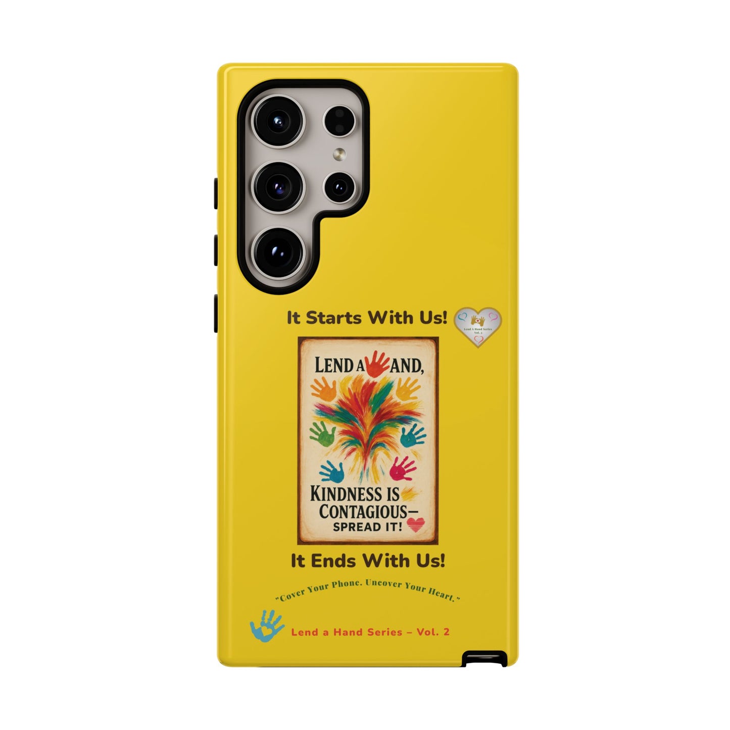 Lend a Hand, Lift a Heart – Phone Case Samsung Vol. 2 | "Cover Your Phone. Uncover Your Heart."