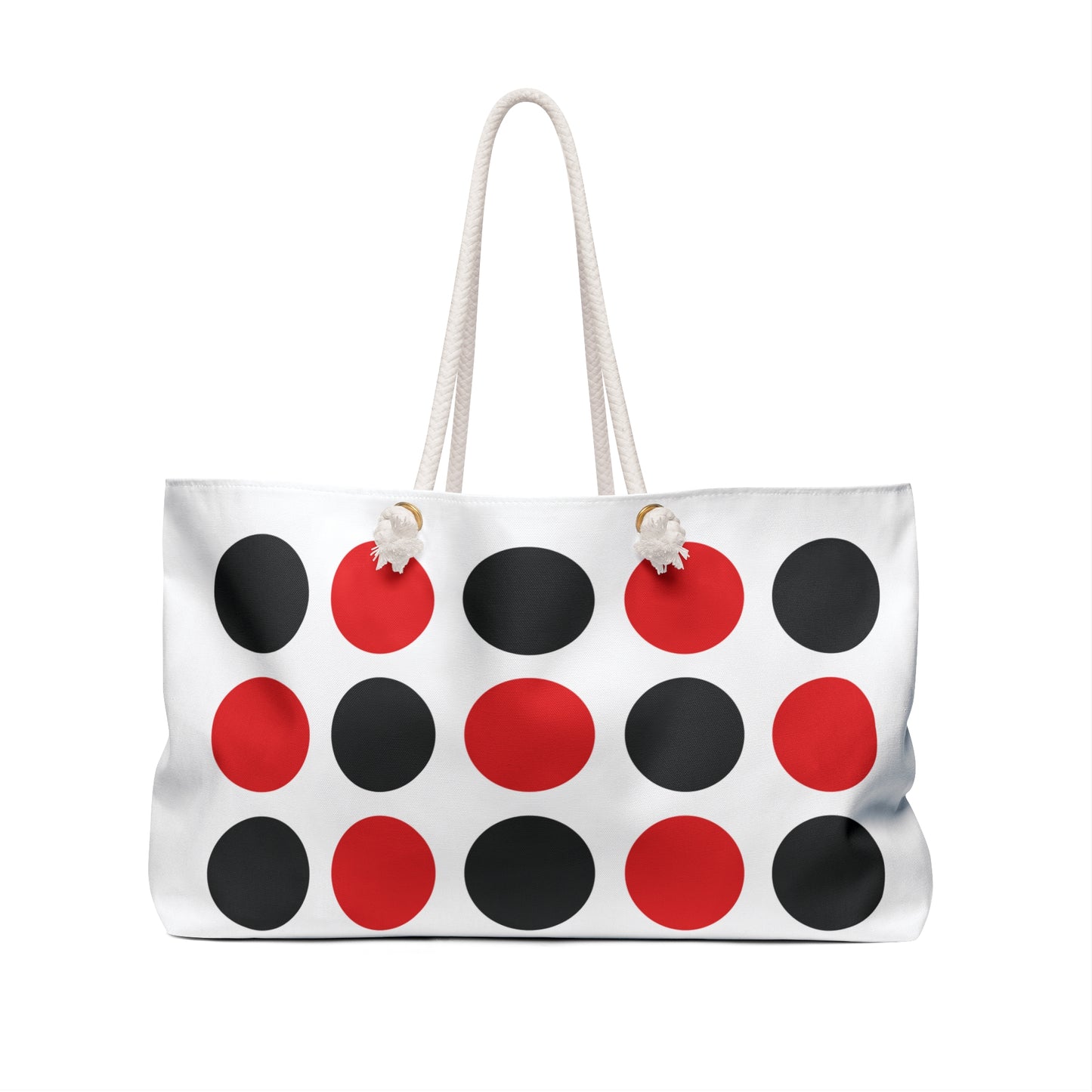 Classic (black & red) - Weekender Bag for Travel & Special Occasions