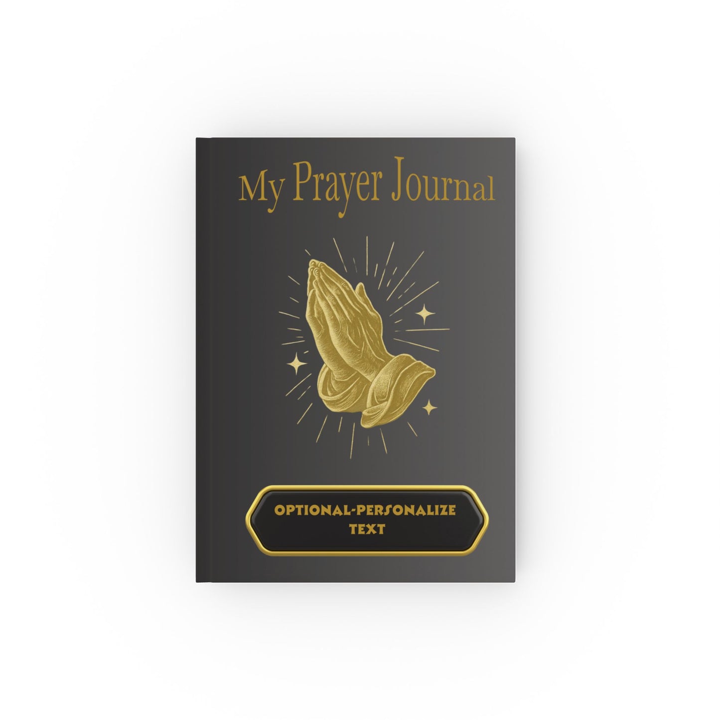 My Prayer Journal - Personalized Hard Backed Journal for Reflection and Inspiration