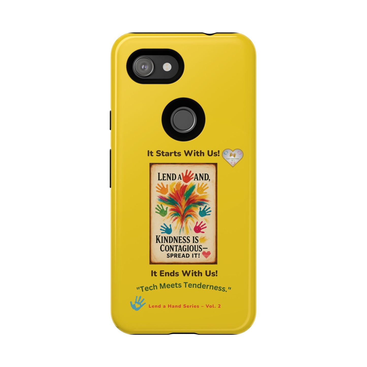 Lend a Hand, Lift a Heart - Phone Case Google Pixel Vol. 2 | "Tech Meets Tenderness."