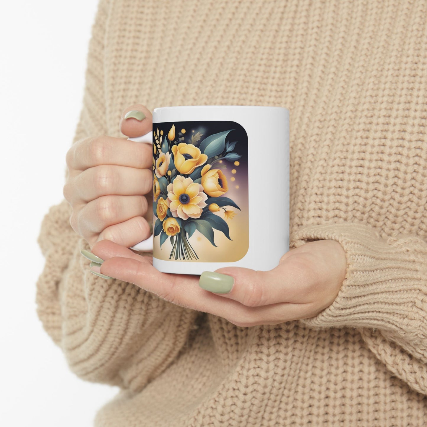 Floral Delight - Ceramic Mug