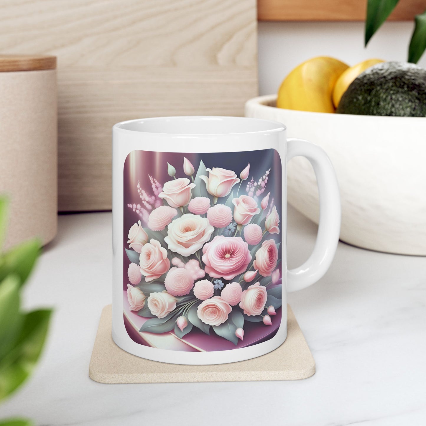 Floral Passion - Ceramic Mug