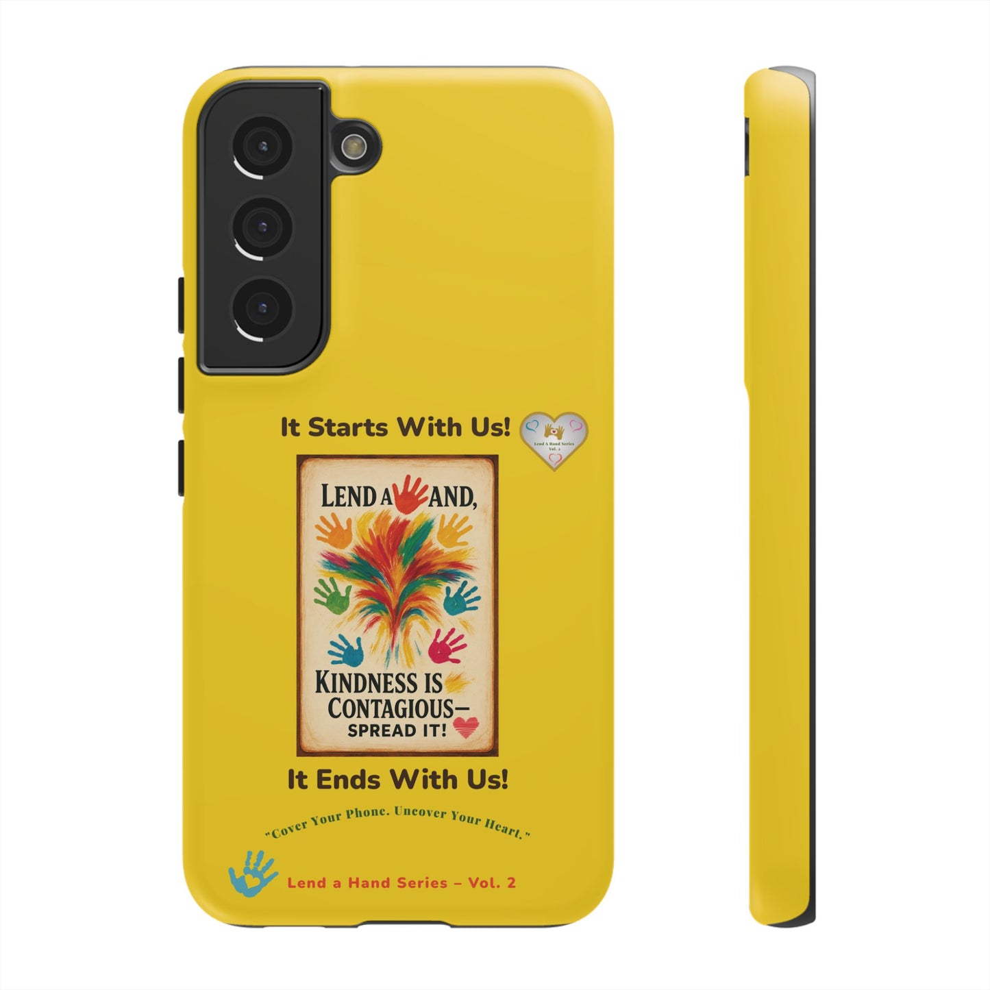 Lend a Hand, Lift a Heart – Phone Case Samsung Vol. 2 | "Cover Your Phone. Uncover Your Heart."