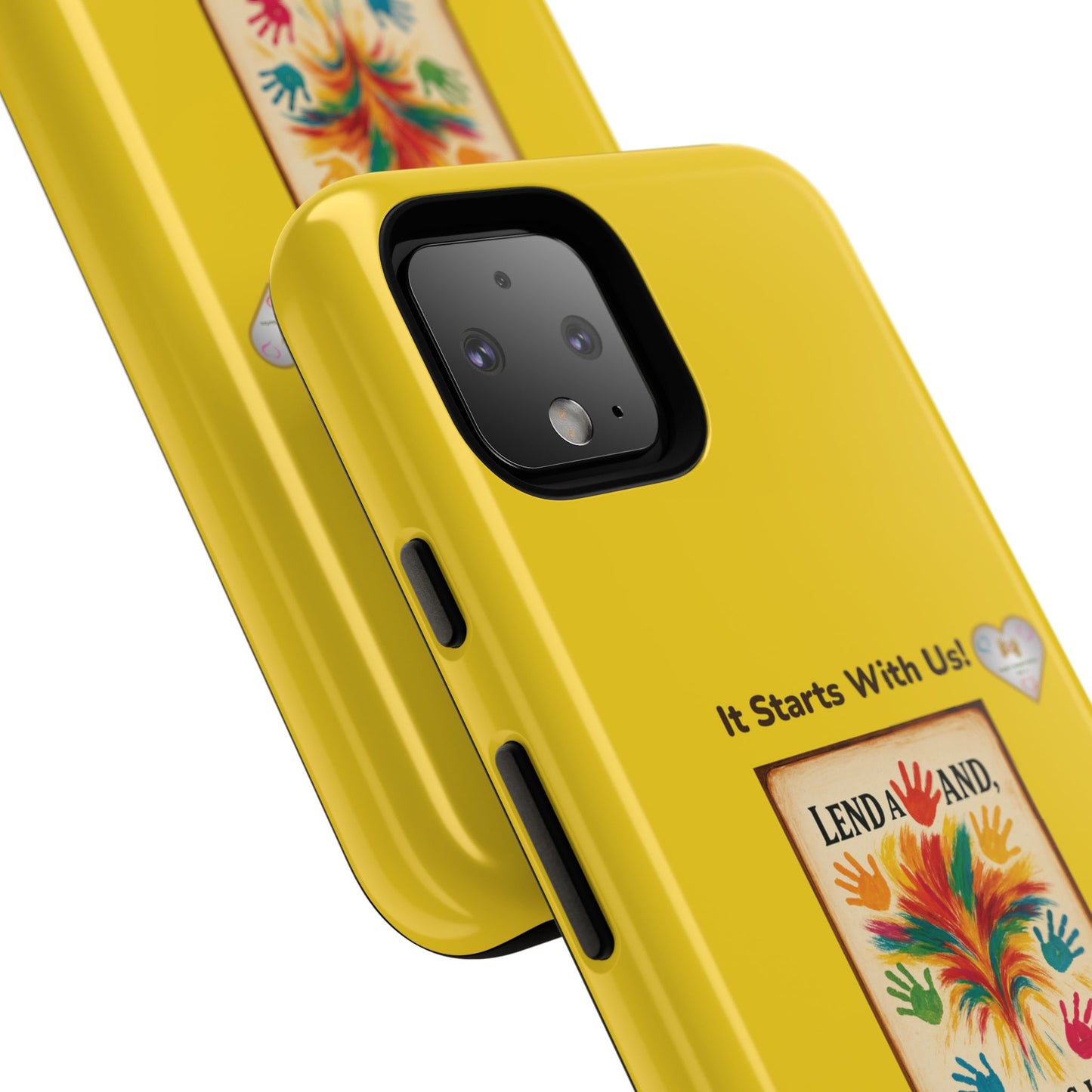 Lend a Hand, Lift a Heart - Phone Case Google Pixel Vol. 2 | "Tech Meets Tenderness."