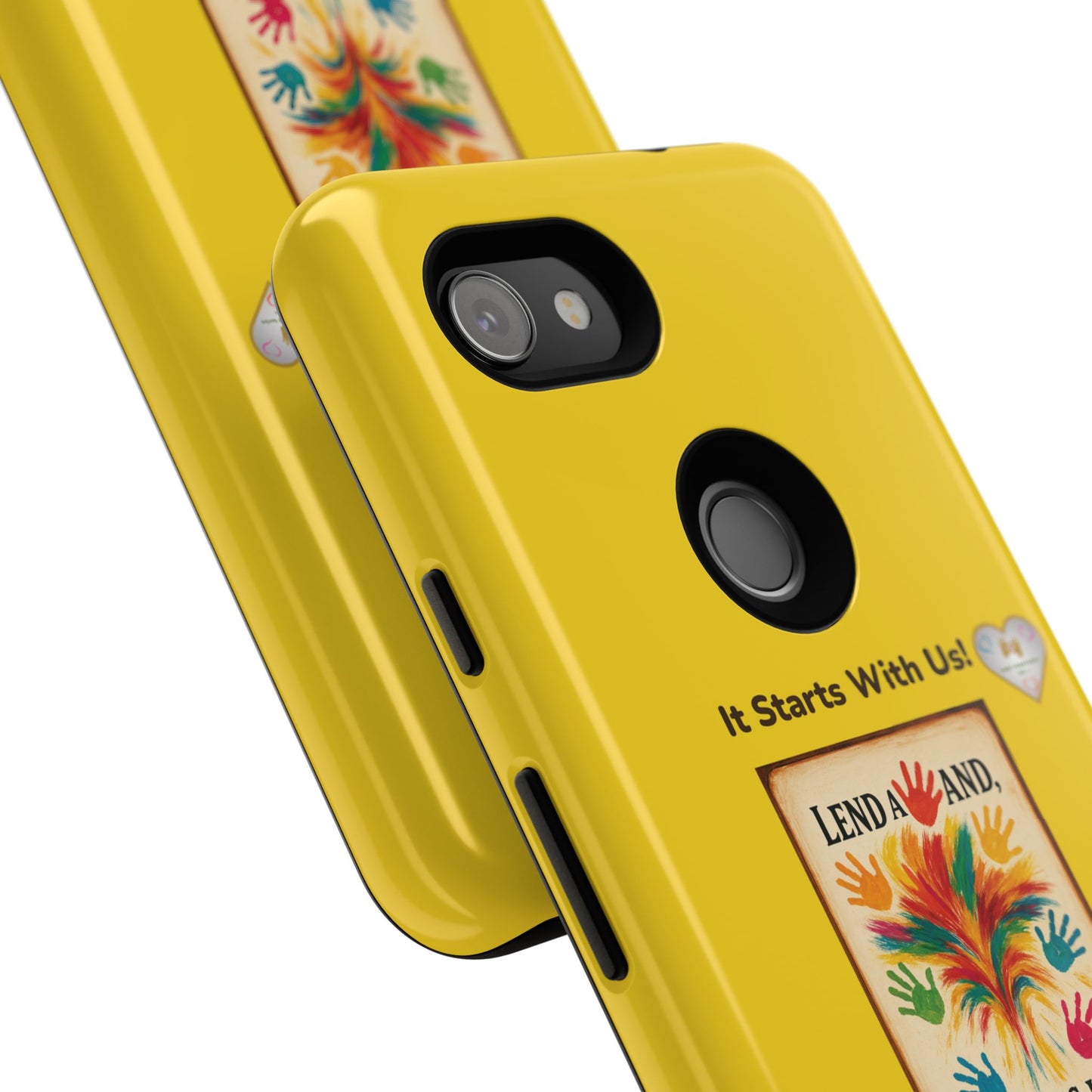 Lend a Hand, Lift a Heart - Phone Case Google Pixel Vol. 2 | "Tech Meets Tenderness."