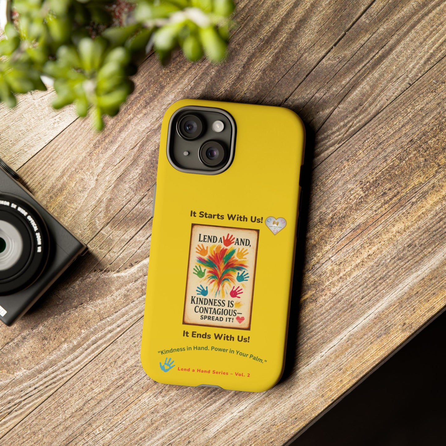 Lend a Hand, Lift a Heart - Phone Case iPhone Vol. 2 | "Kindness in Hand. Power in Your Palm."