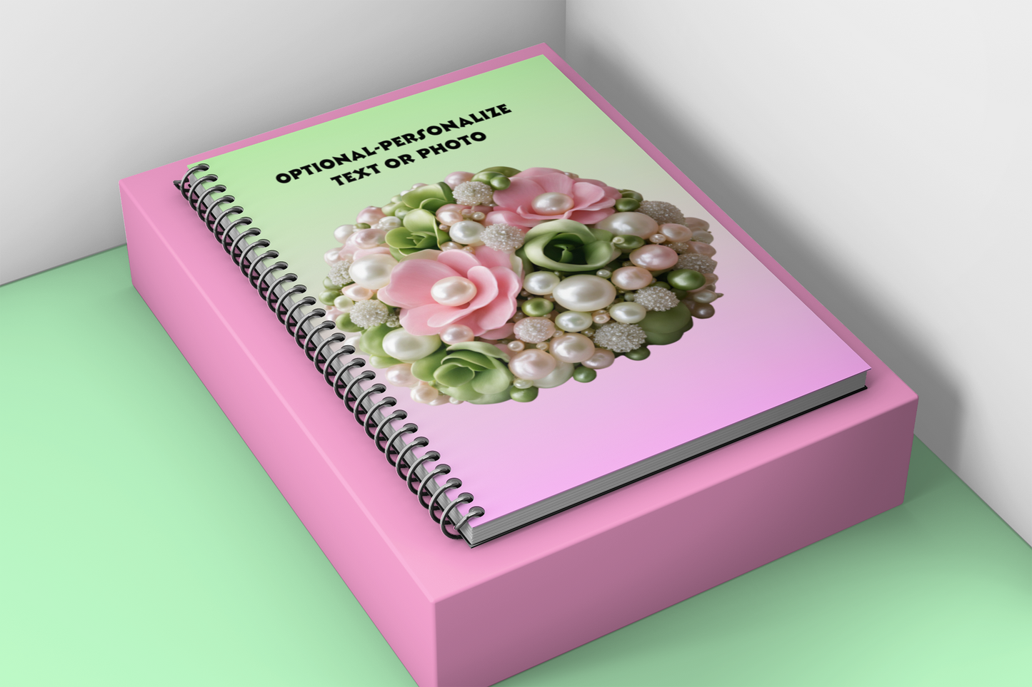 Perlie - Personalized Spiral Notebook