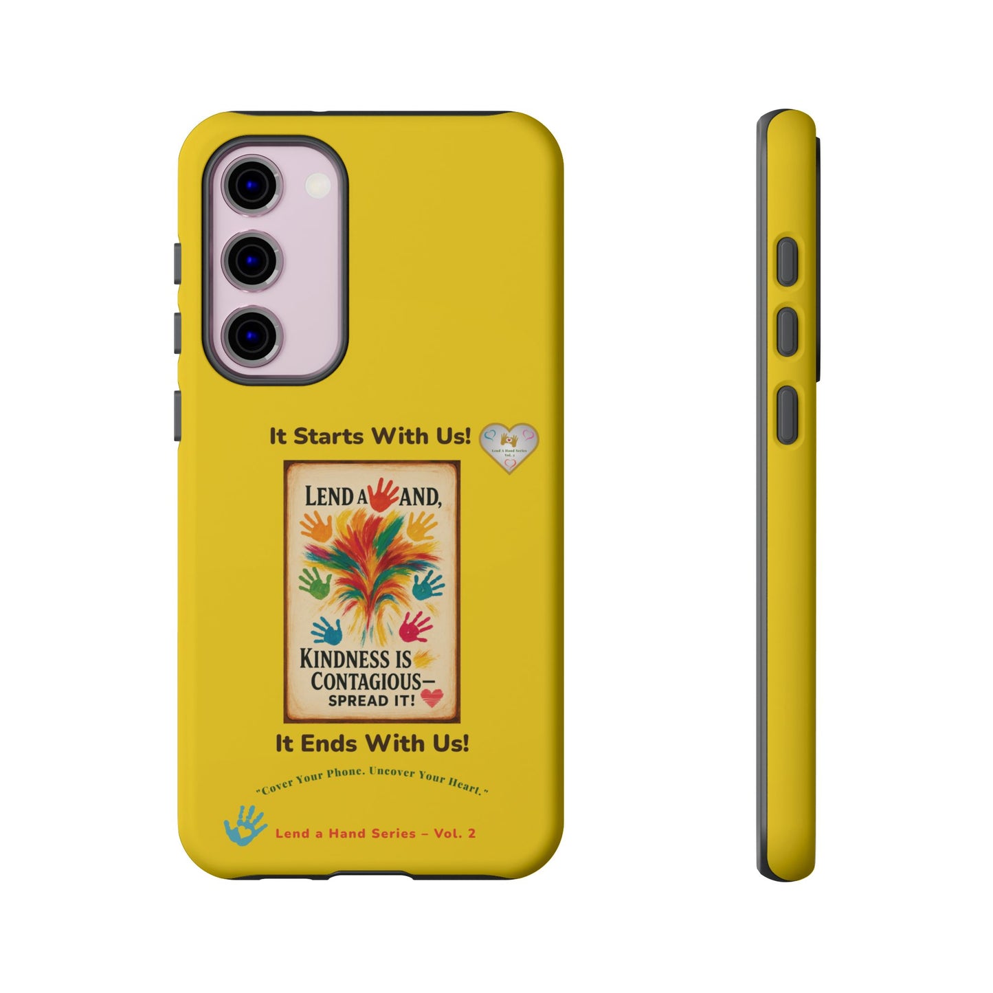 Lend a Hand, Lift a Heart – Phone Case Samsung Vol. 2 | "Cover Your Phone. Uncover Your Heart."