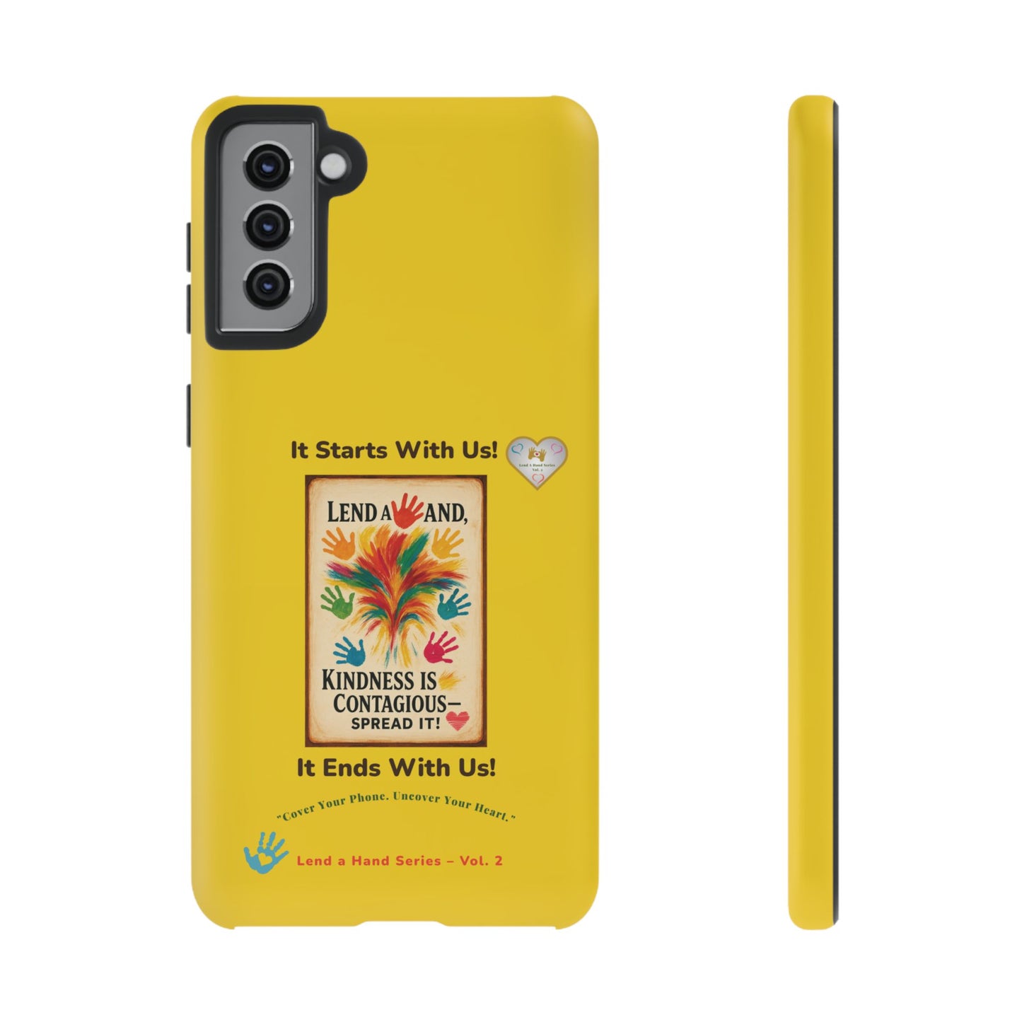 Lend a Hand, Lift a Heart – Phone Case Samsung Vol. 2 | "Cover Your Phone. Uncover Your Heart."