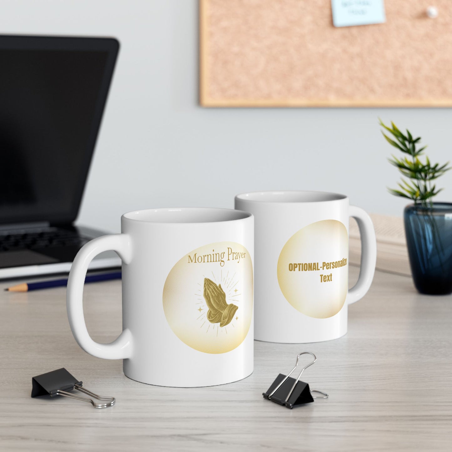 Morning Prayer - Inspirational Ceramic Mug - 11oz & 15oz - Perfect Gift for Motivation