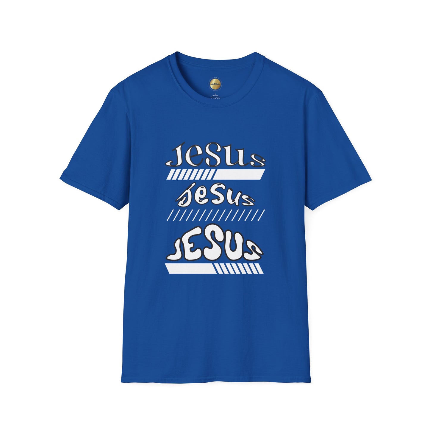 Jesus, Jesus, Jesus - 100% Cotton, Lightweight Fabric, Classic Fit, Crew Neckline