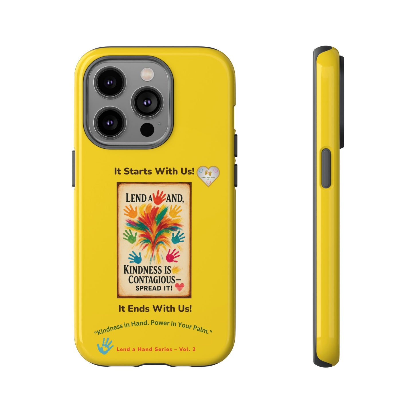 Lend a Hand, Lift a Heart - Phone Case iPhone Vol. 2 | "Kindness in Hand. Power in Your Palm."