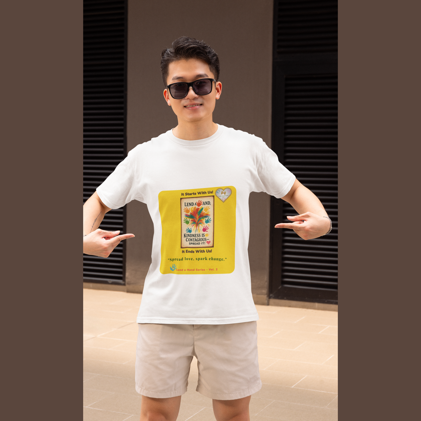 Lend a Hand, Lift a Heart - T-Shirt Vol. 2 –"Spread love, spark change."