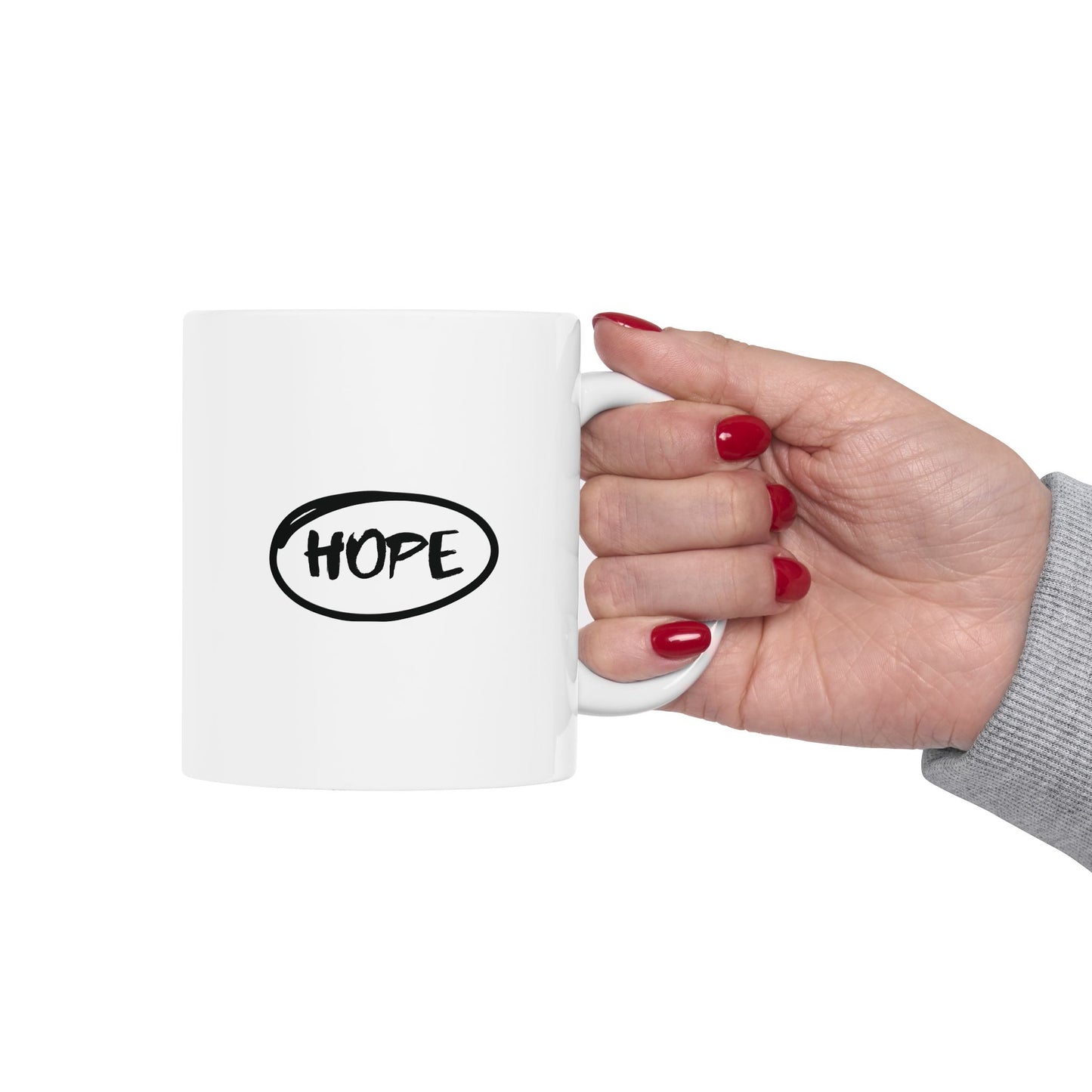 Peace Love Mug – Faith-Inspired Ceramic Coffee Mug | 11oz