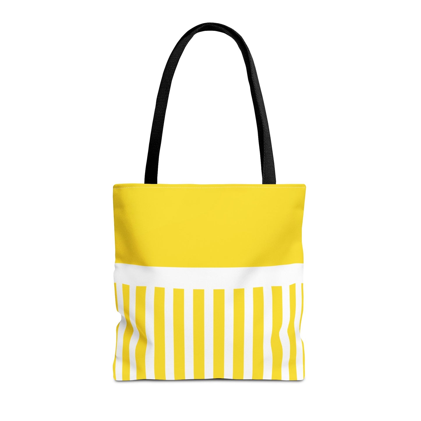 La Strie (yellow & white) - Tote Bag - Stylish Beach Vibes for Every Occasion!