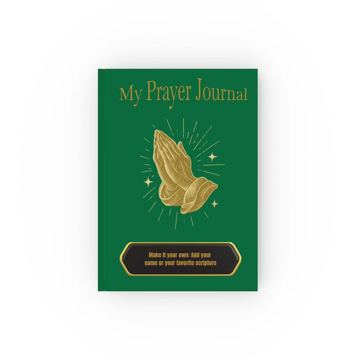 My Prayer Journal (dark green) | Inspirational Journal