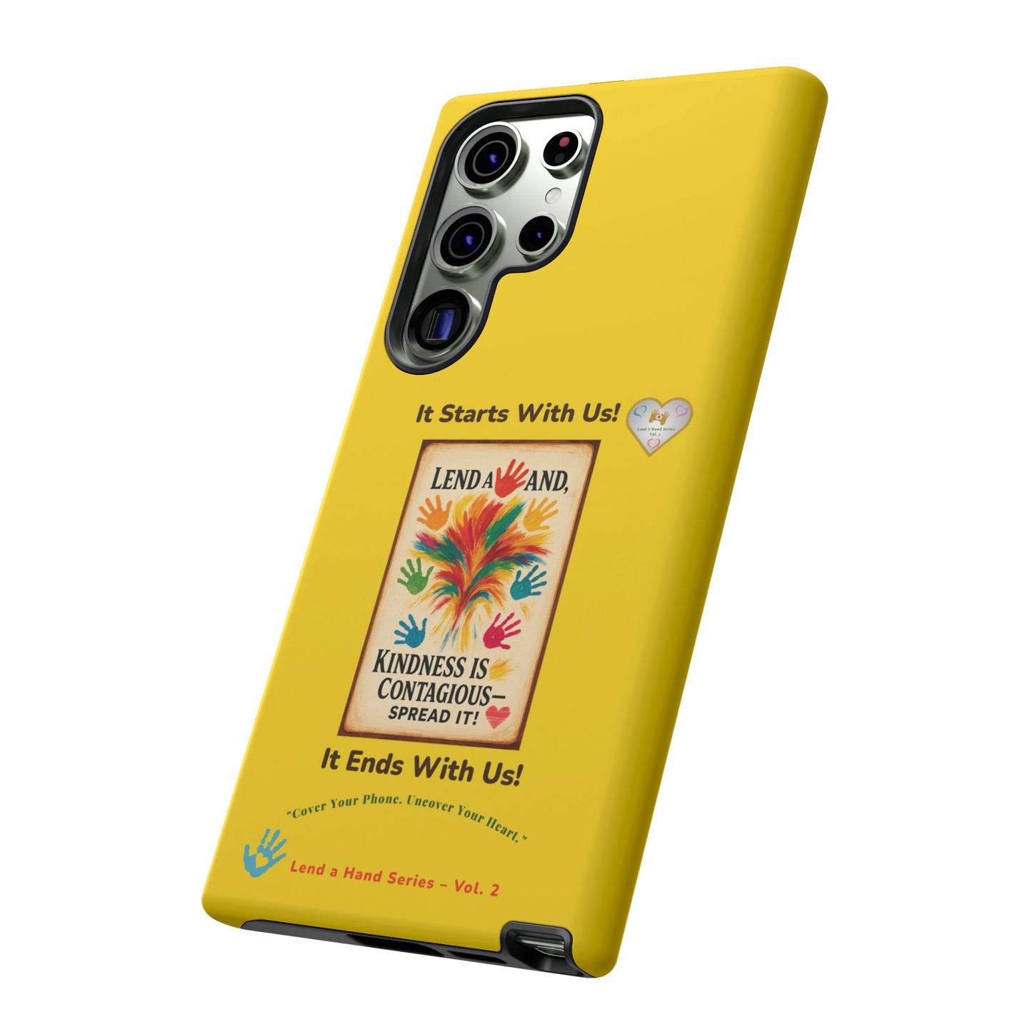 Lend a Hand, Lift a Heart – Phone Case Samsung Vol. 2 | "Cover Your Phone. Uncover Your Heart."