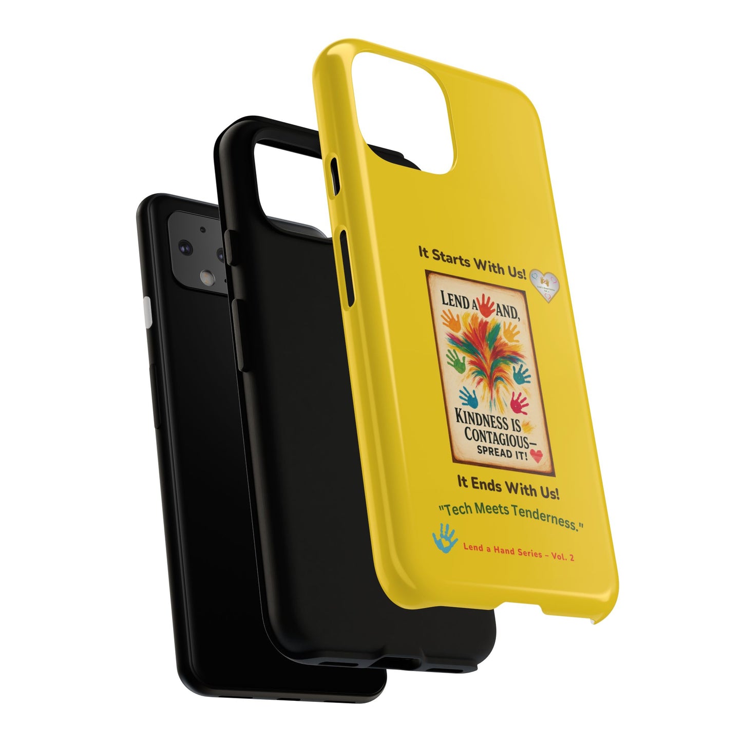Lend a Hand, Lift a Heart - Phone Case Google Pixel Vol. 2 | "Tech Meets Tenderness."