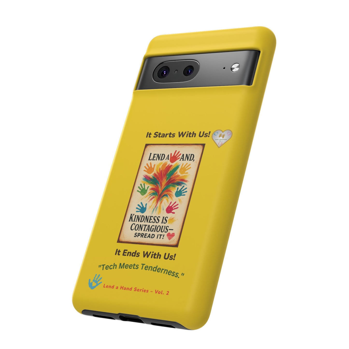 Lend a Hand, Lift a Heart - Phone Case Google Pixel Vol. 2 | "Tech Meets Tenderness."