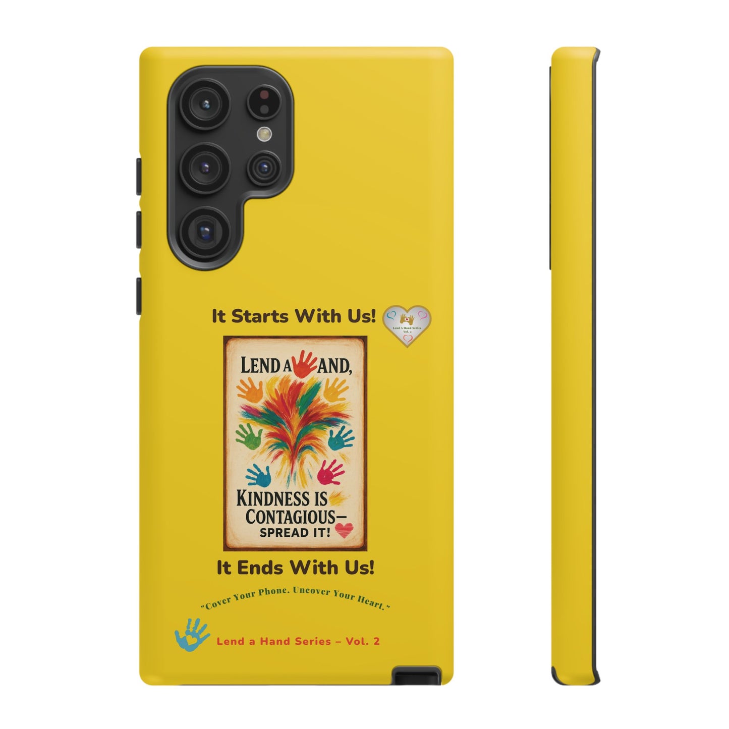 Lend a Hand, Lift a Heart – Phone Case Samsung Vol. 2 | "Cover Your Phone. Uncover Your Heart."