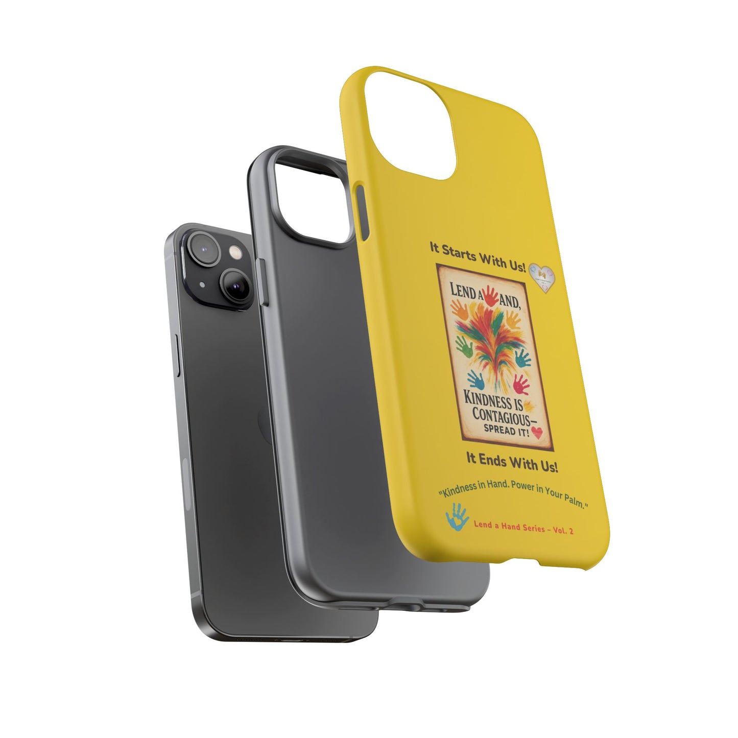 Lend a Hand, Lift a Heart - Phone Case iPhone Vol. 2 | "Kindness in Hand. Power in Your Palm."
