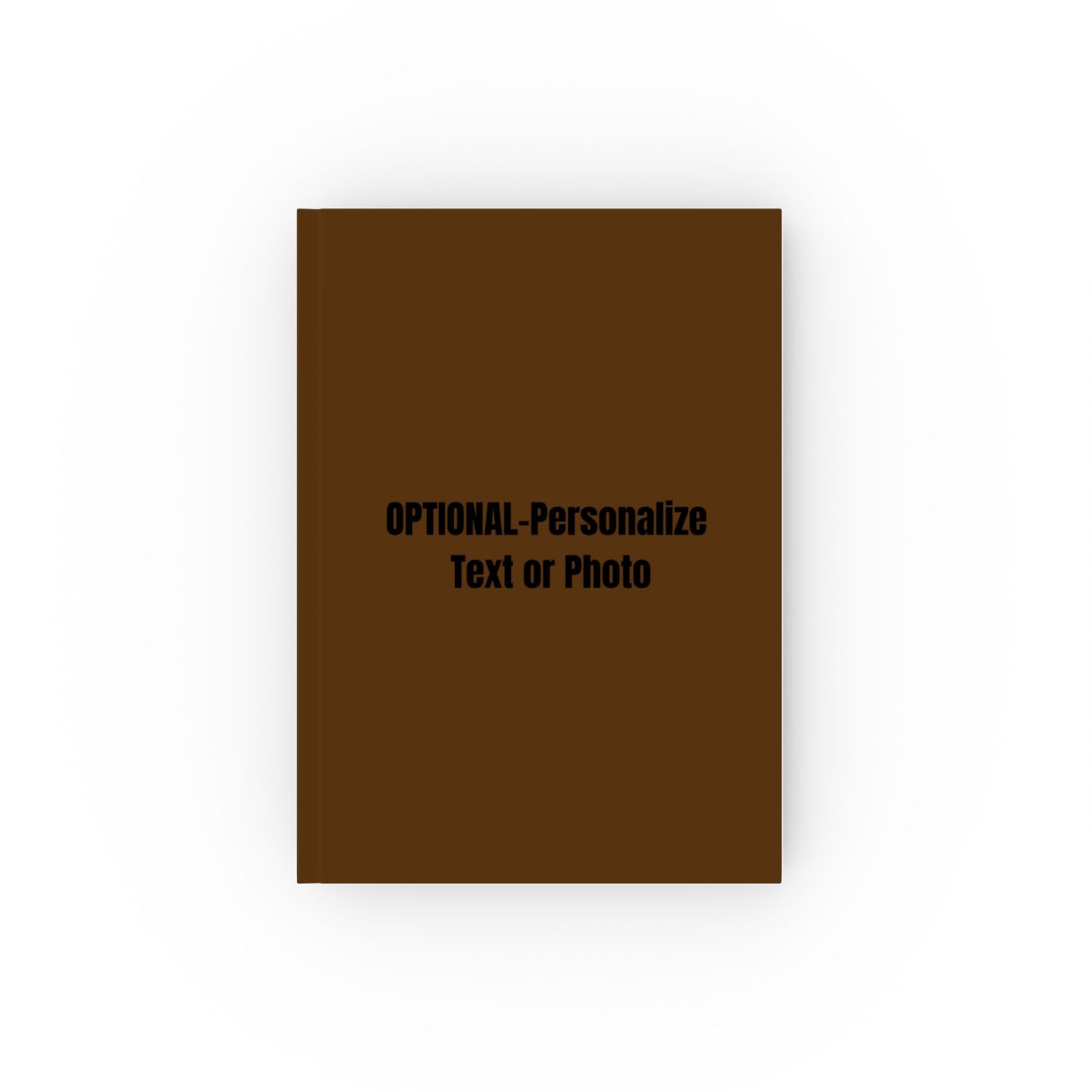 Make-It-Your Own (brown) | Personalized Hard Backed Journal