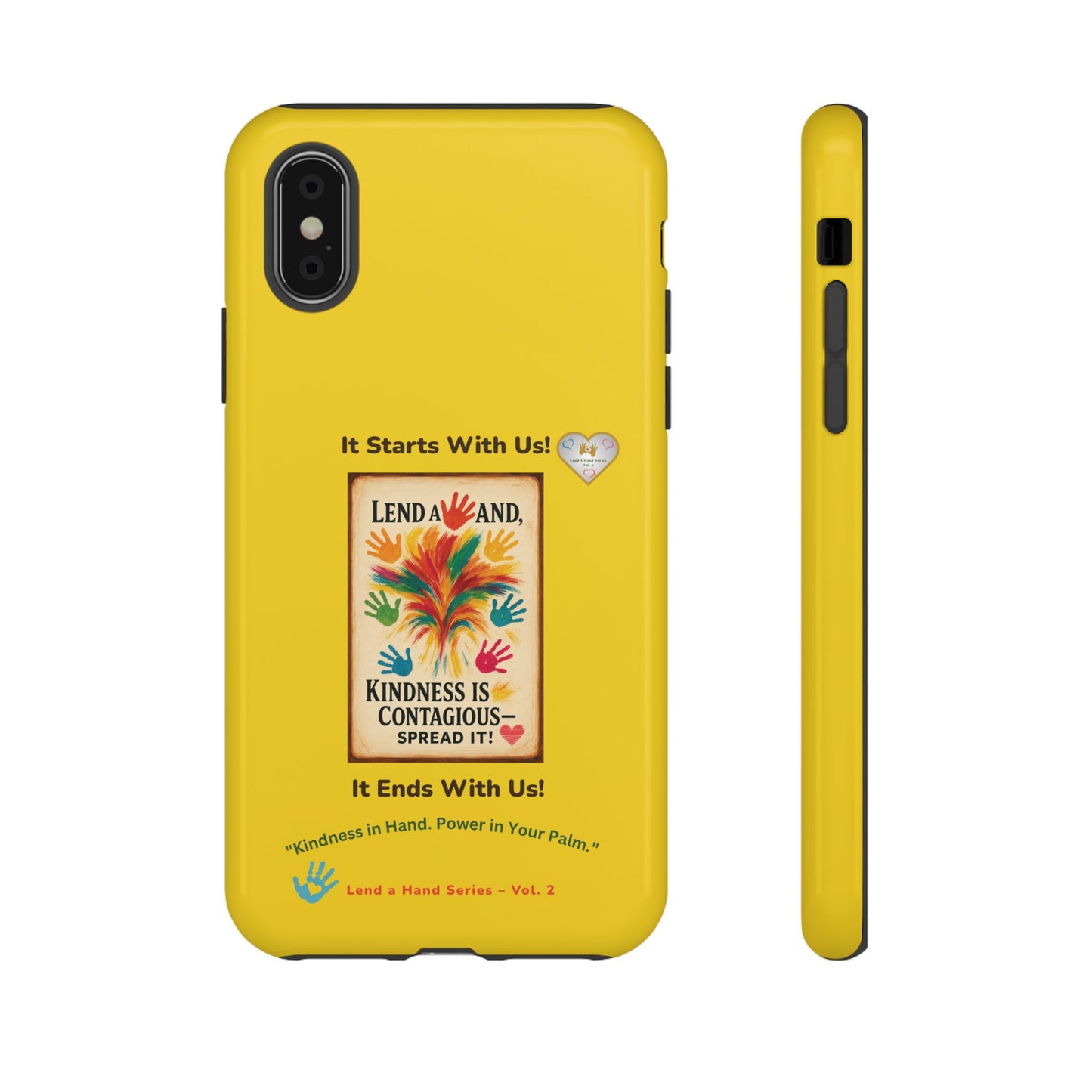 Lend a Hand, Lift a Heart - Phone Case iPhone Vol. 2 | "Kindness in Hand. Power in Your Palm."