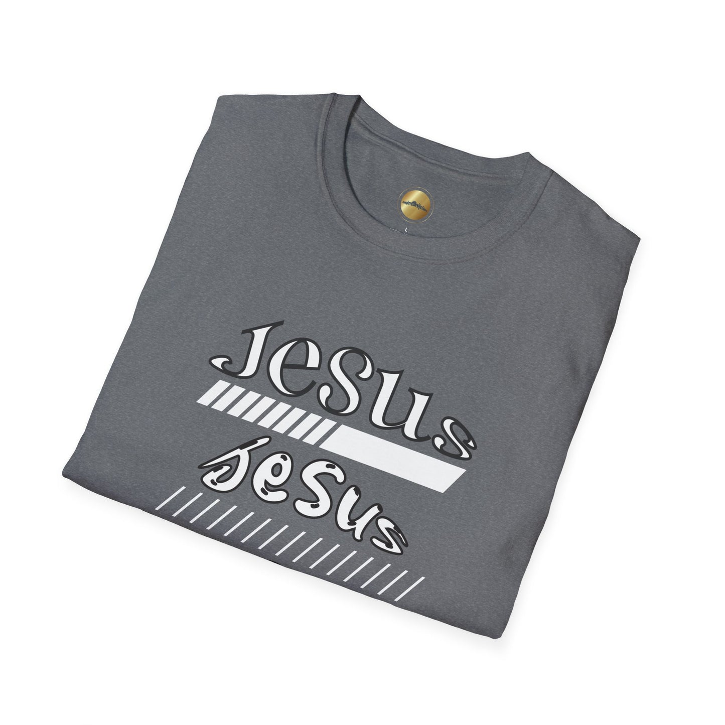 Jesus, Jesus, Jesus - 100% Cotton, Lightweight Fabric, Classic Fit, Crew Neckline